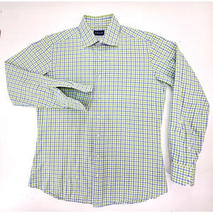 Romualdo Check Shirt • Made in USA • Quiet Luxury • Men’s Medium